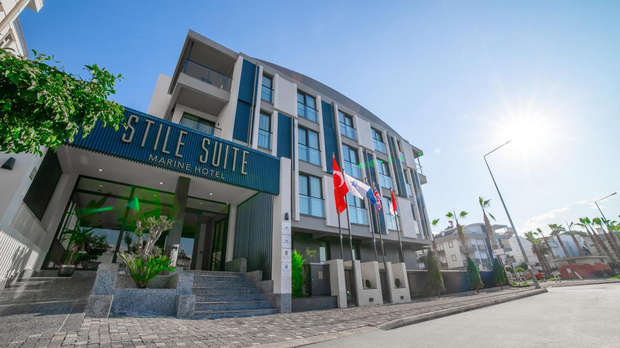 Stile Suite Marine Hotel Antalya Eksteriør billede